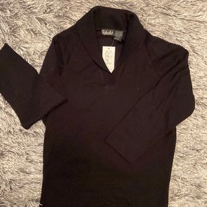 Black sweater, large. NWT